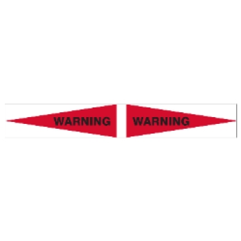 Accuform® MBR525-WARNING-RED