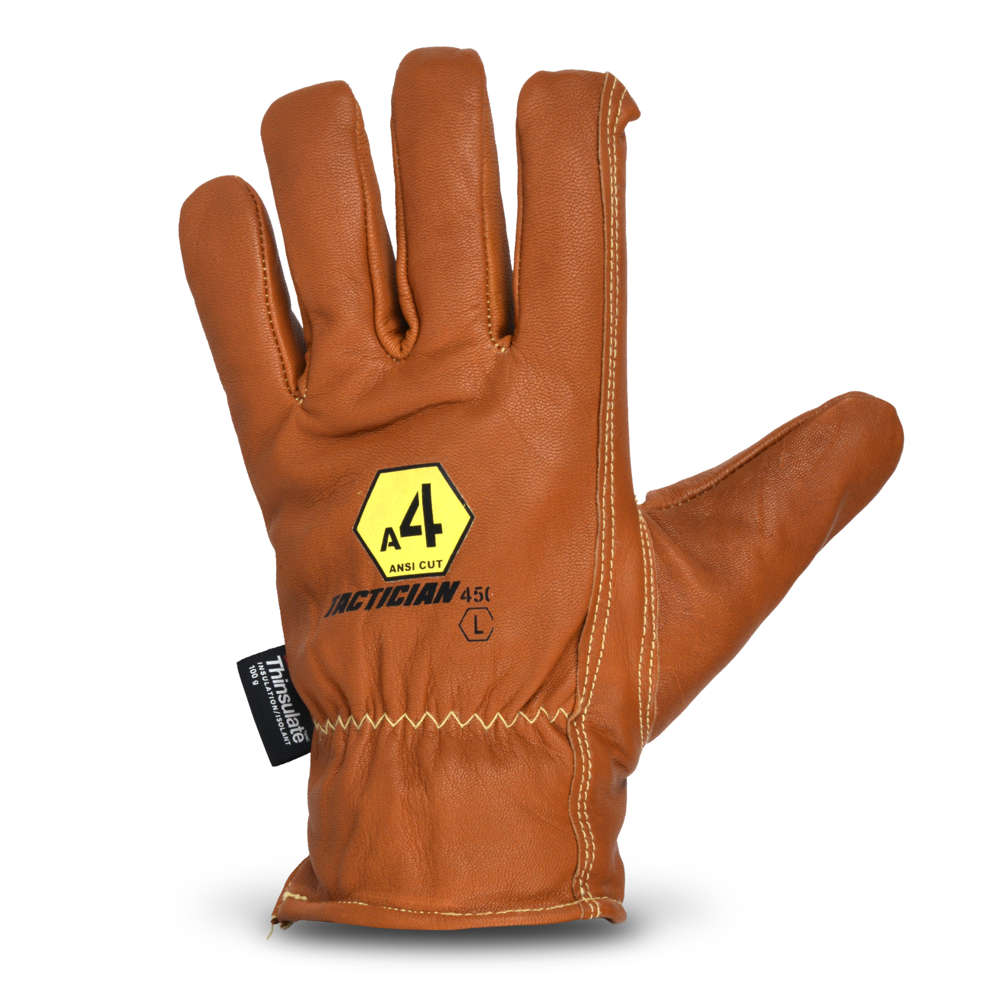 Truline A177814 Cut-Resistant Leather Gloves